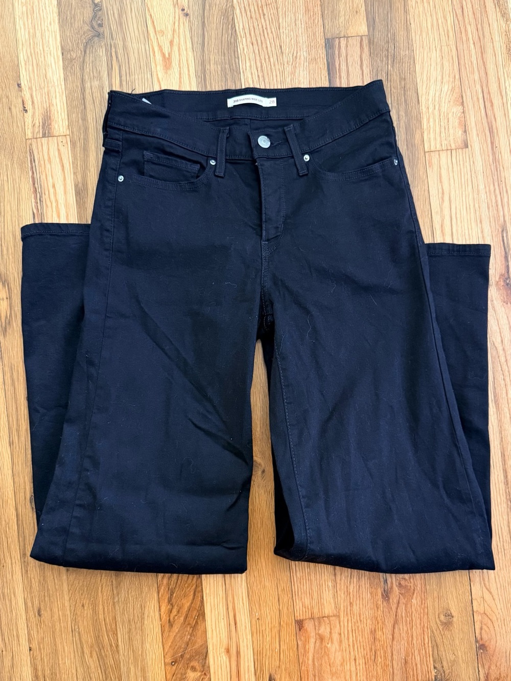 Levi's Black Never Worn Wide-Leg Jeans